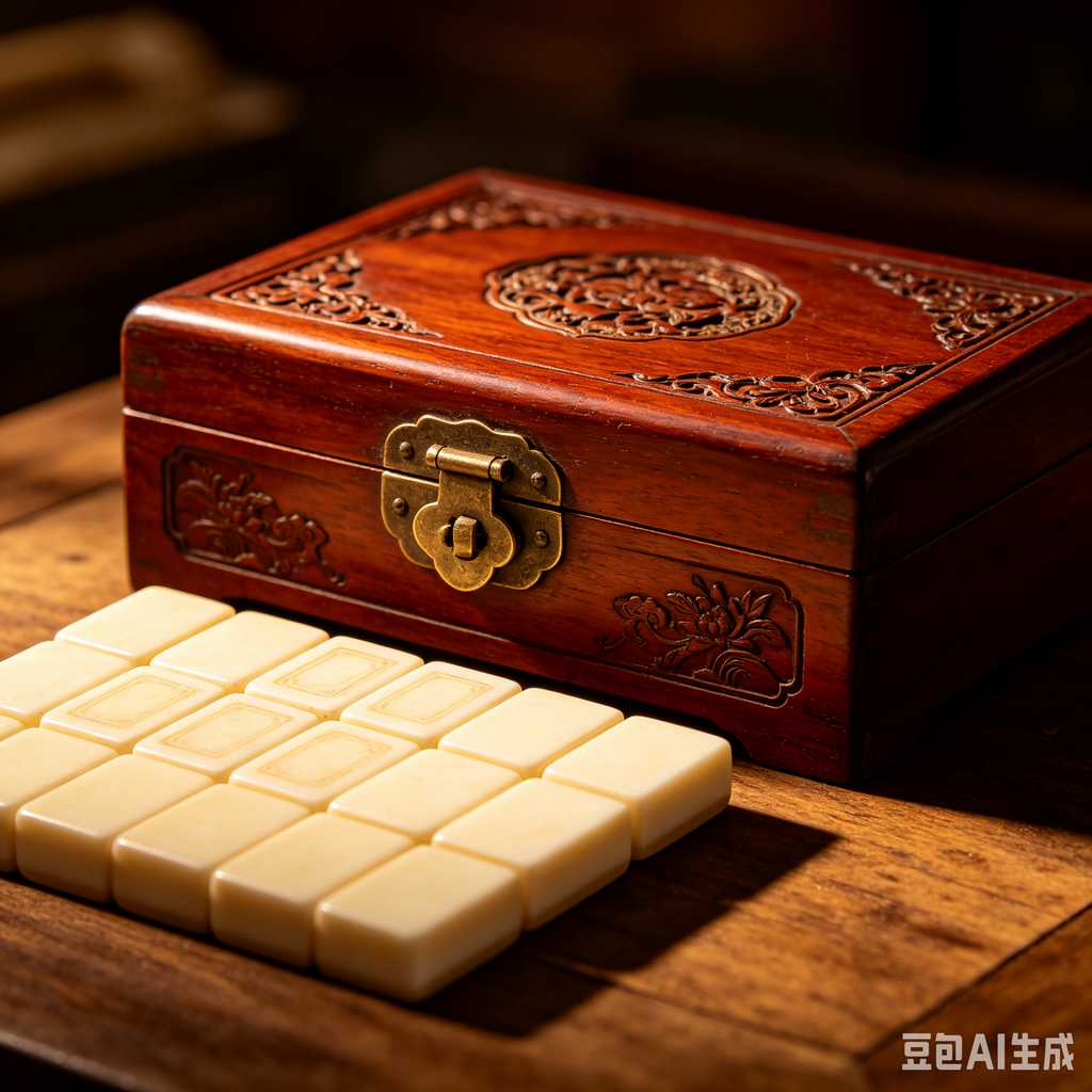 small size mahjong set for travel