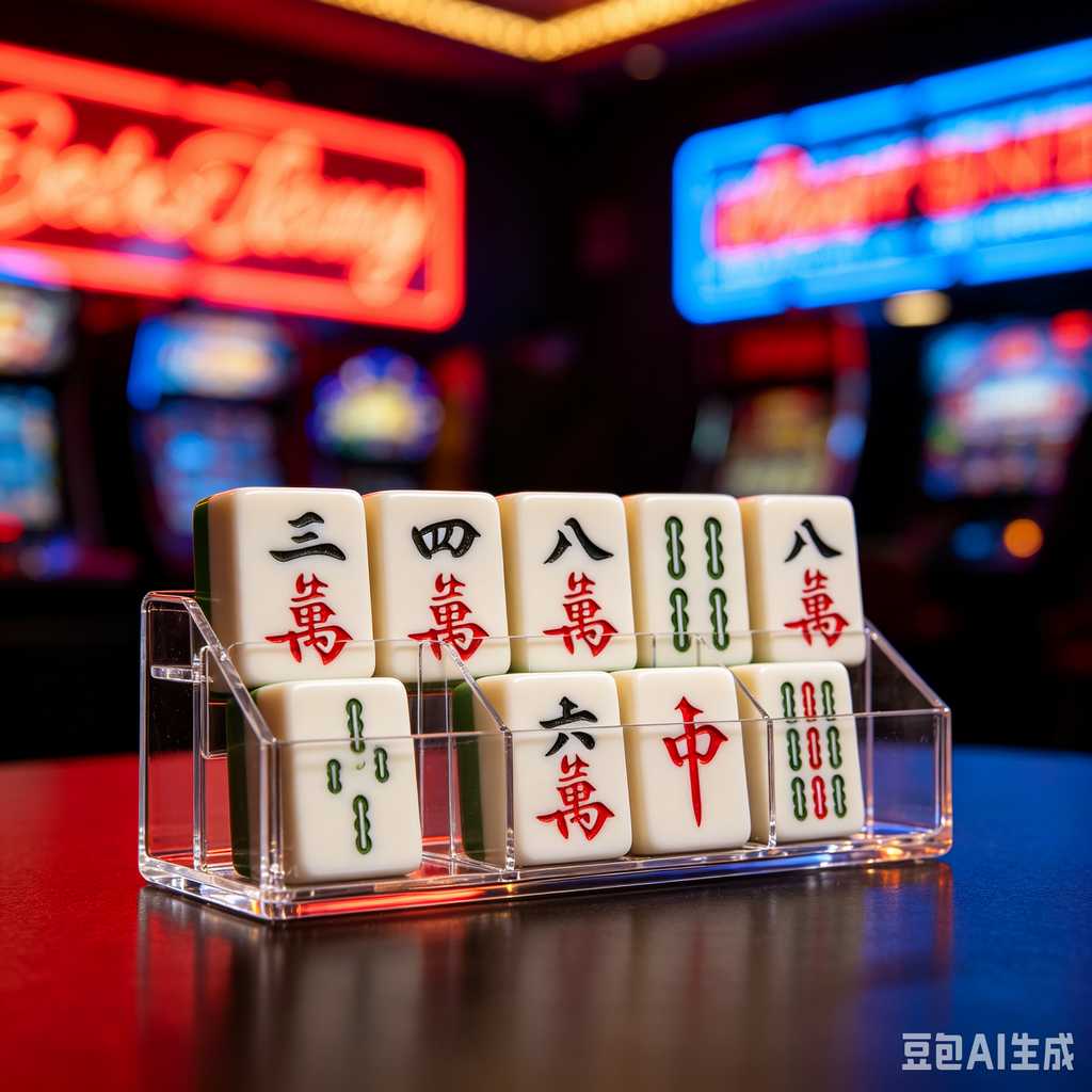 saturated color mahjong set print